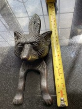 Vintage cast iron - cast, fox