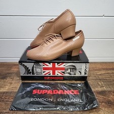 Supadance 1026 High Heel Flesh Leather Women's practice shoes - UK Size 5.5 BNIB