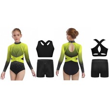 UK Girls Gymnastics Dance Suit