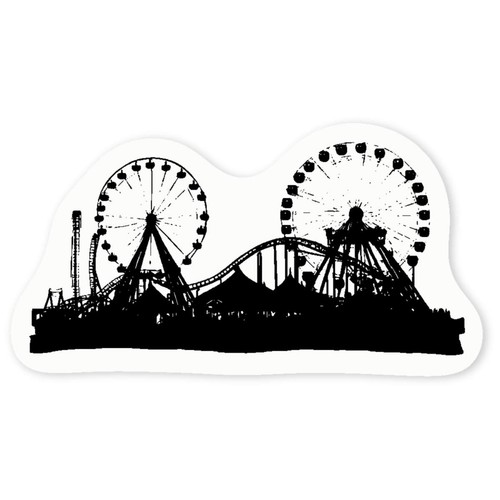 Carnival rides silhouette - 'carnival,