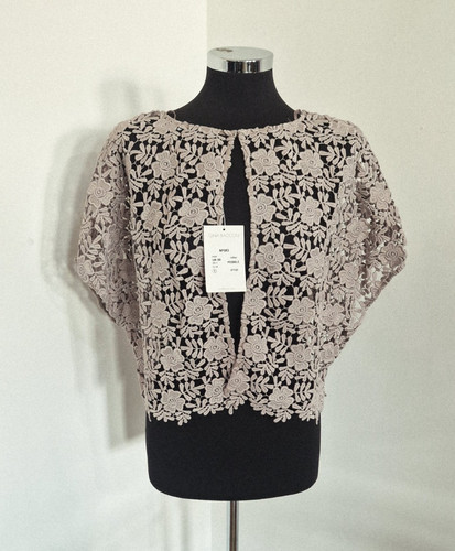 Gina bacconi grey lace - gina,