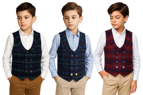 Boys tweed waistcoat kids - –,