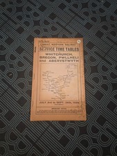 GWR 1939 WTT Service Time