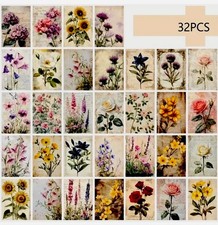 SET 32 BEAUTIFUL FLORAL PLANT