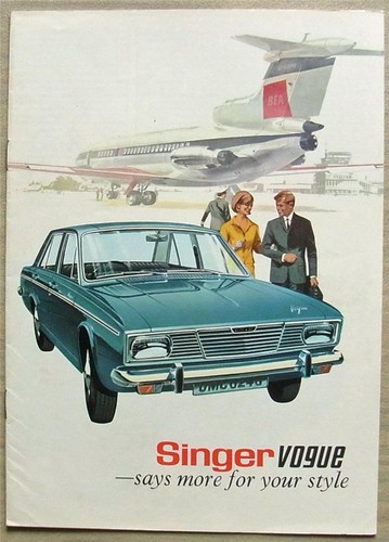 Singer vogue four door saloon - vogue,