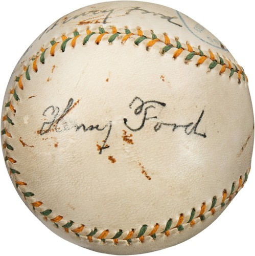 Historic henry ford - henry, signed