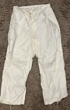 USGI Genuine US M65 Oxford Cotton Snow Arctic White Combat Trousers Med Reg