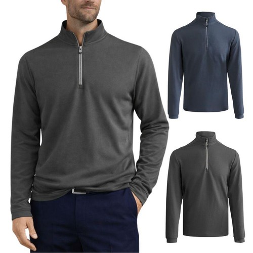 Zip neck golf top - golf, layer