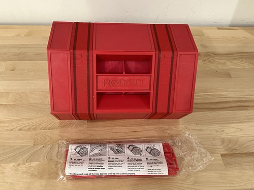 Red rolykit organizer - organizer, up