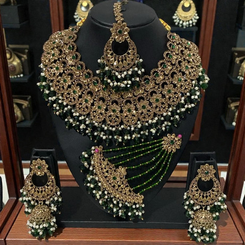 Bridal jewelry set indian - jewelry,
