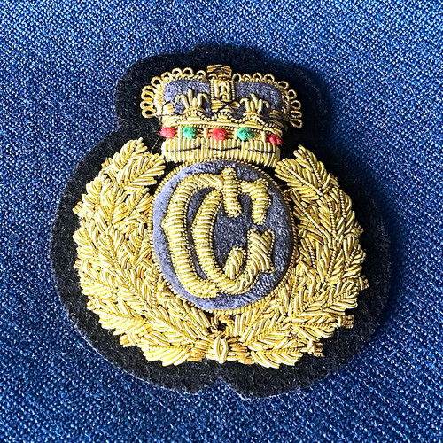 Coastguard officer gold - officer's,