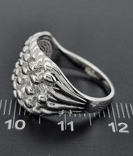 STERLING SILVER KEEPER RING 4