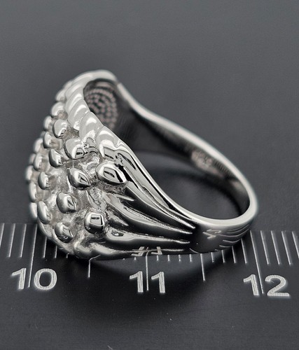 Sterling silver keeper ring - sterling,