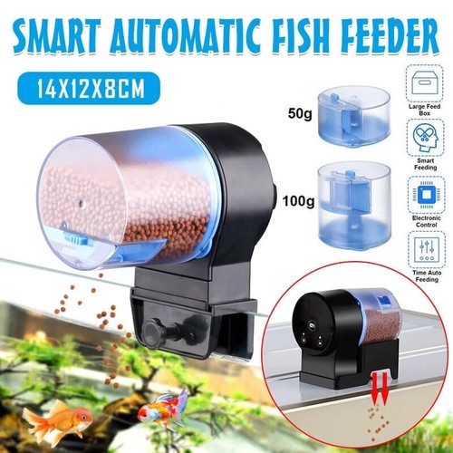 Adjustable auto fish feeder - auto,