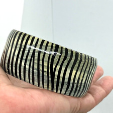 Wide animal print plastic