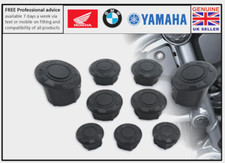BMW R1250GS R1200GS & ADVENTURE - Frame plugs plain x 9 for 2014 - 2025 models