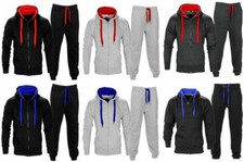 Mens Tracksuit Set Fleece