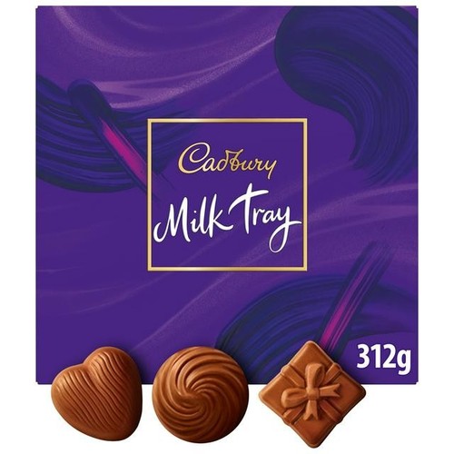 Cadbury milk tray chocolate - milk,