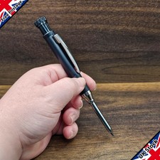 Deep Hole Solid Carpenters Pencil with 5 Refills for Construction & Woodworking