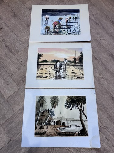 Vintage watercolor art - vintage,