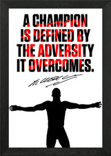 UFC MMA Anderson Silva Framed