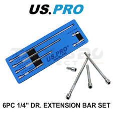 US PRO 6pc 1/4 dr Extension