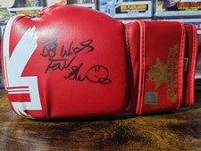 Frank Bruno Boxing signed