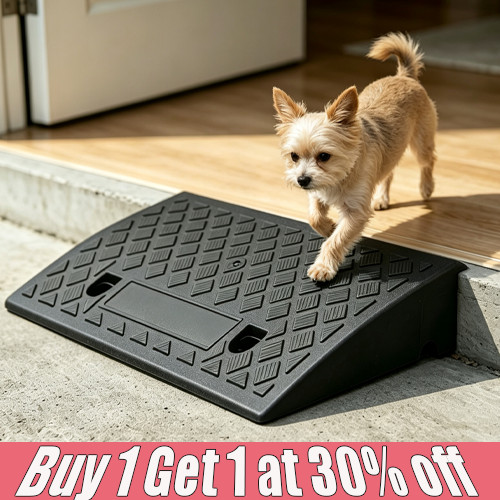 Threshold step ramp mat - ramp,