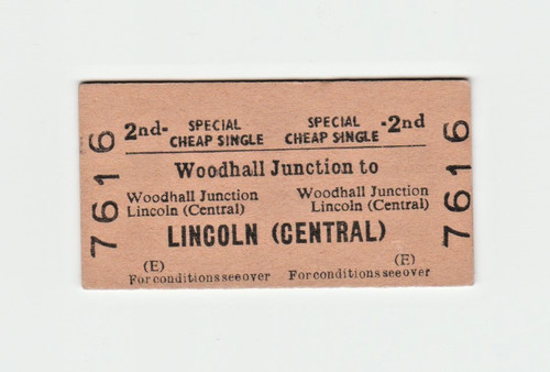 Railway ticket british - ticket,