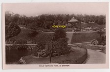Photo Postcard -BOLD VENTURE PARK, DARWEN (Constantines Accrington Publisher)