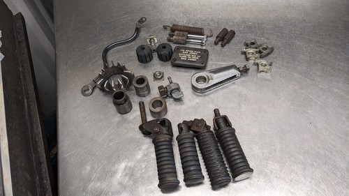 Honda cb750kz pillion pegs - cb750kz,