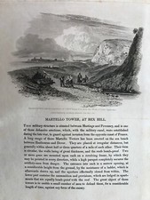 1817 Antique Print: Martello