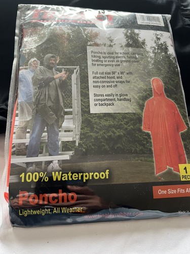 Rain poncho waterproof - poncho,