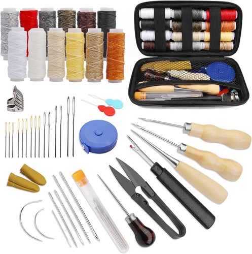 Leather sewing kit upholstery - sewing, kit,