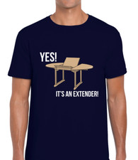 YES! IT'S AN EXTENDER MENS T SHIRT JOKE PARTRIDGE DESIGN FUNNY ALAN JOKE NORWICH