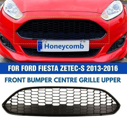 Black honeycomb centre grille - black,