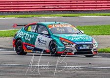 BTCC #80 Tom Ingram. Hyundai i30N Silverstone Sept 2025.A3 Print 