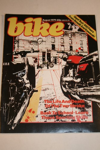 Bike magazine aug 1979 - magazine,