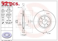 X2 PCS FRONT BRAKE DISC ROTOS