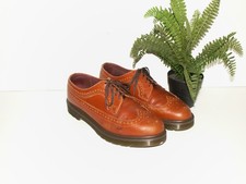 Dr. Martens 3989 tan leather brogues shoes uk 9 eu 43 us 10 (d1822)