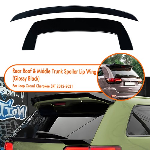 2pcs gloss black - 2pcs, spoiler