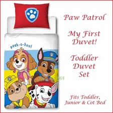 Paw Patrol Toddler Duvet Set
