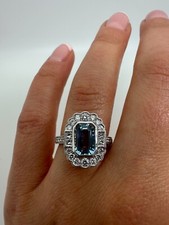 Platinum Emerald Cut