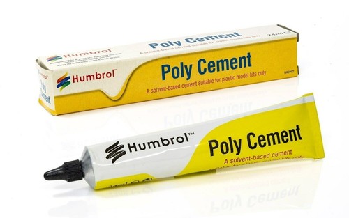 Humbrol 12ml poly cement tube - humbrol,
