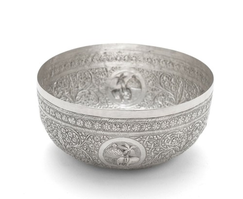 Antique ceylonese rupee - antique, silver