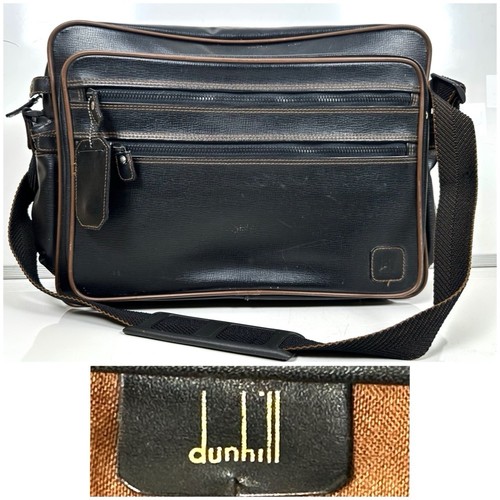 Dunhill black pvc leather - pvc,