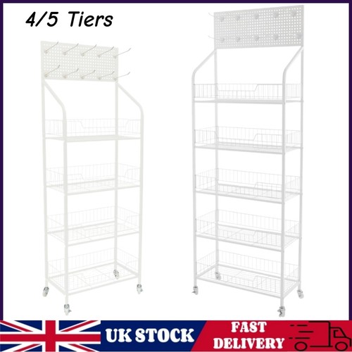 Tier retail display rack - 4/5-tier,