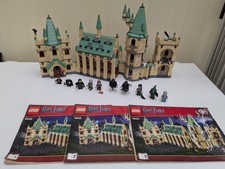 Lego HARRY POTTER set 4842 HOGWARTS CASTLE all 11 minifigures and Instructions