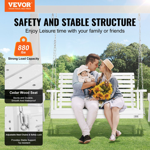 Wooden porch swing - wooden, 4