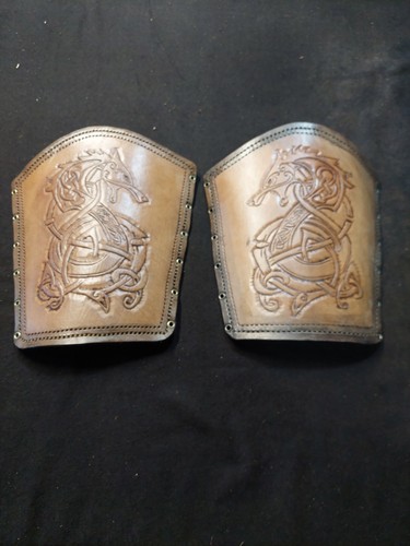 Hand made and tooled viking - and,